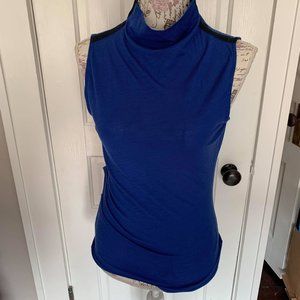 Rag & Bone Blue Wool/Silk Blouse Size Medium